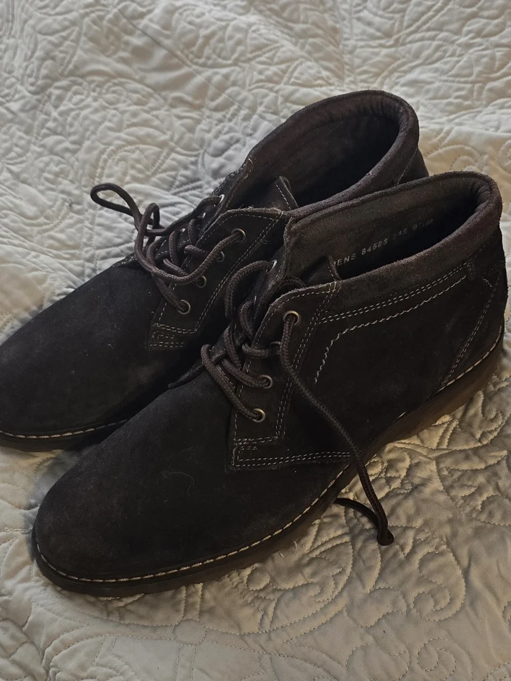 Nunn Bush Men's Suede Chukka Boots - Dark Brown